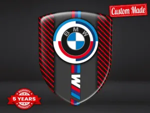 BMW Logosticker Personalisierbar Racing Exklusiv Universal